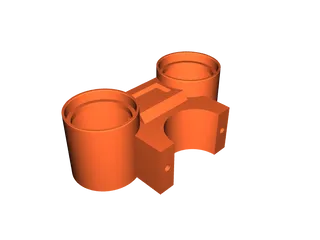Mustang Rally Pac 52mm twin pod by Dave | Download free STL model ...