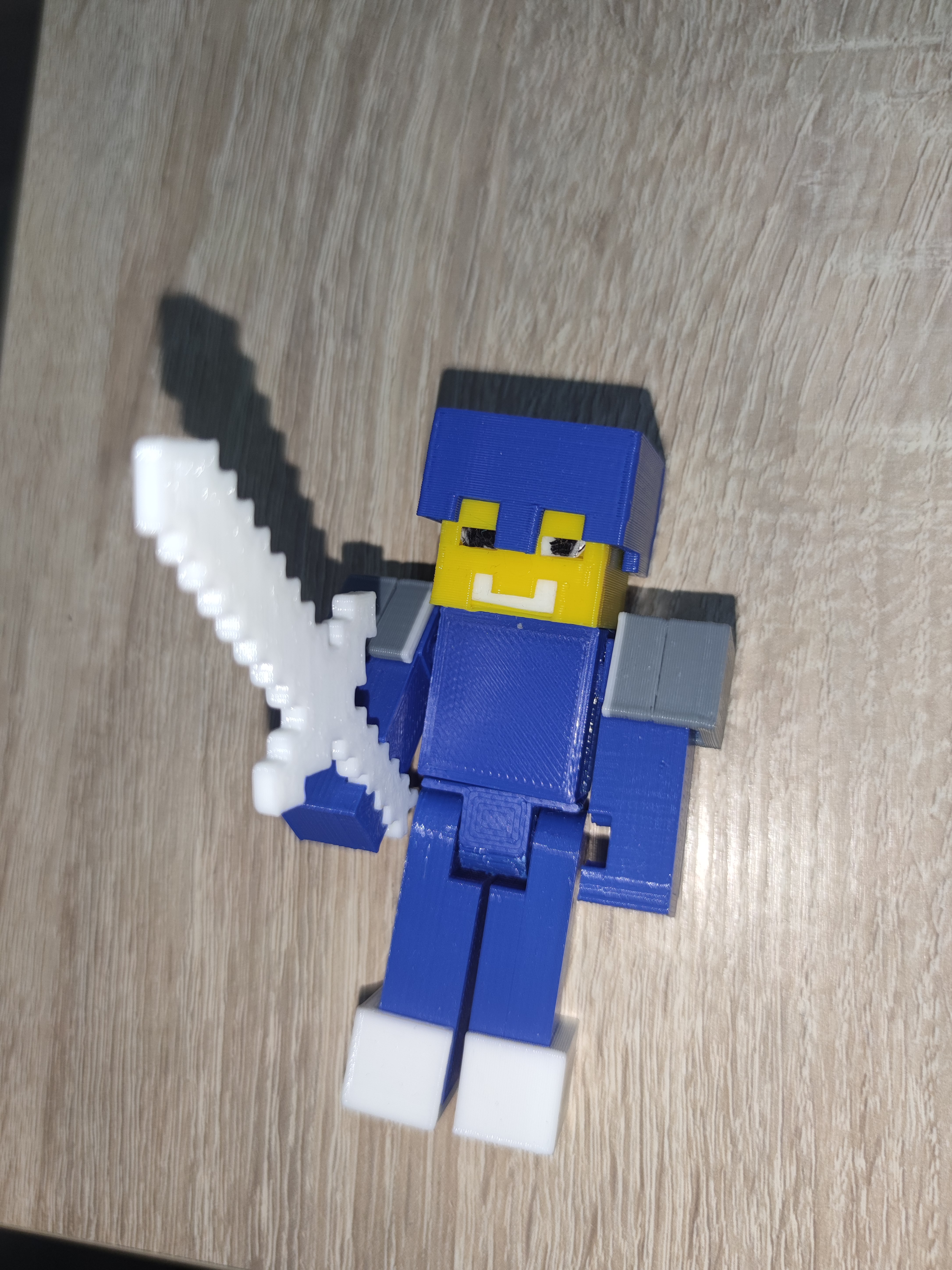 Minecraft Steve (snap together)