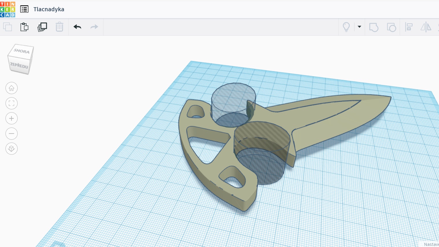 Miniatura 2 do modelo 3D push dagger