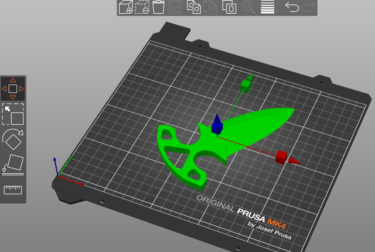 Miniatura 4 do modelo 3D push dagger