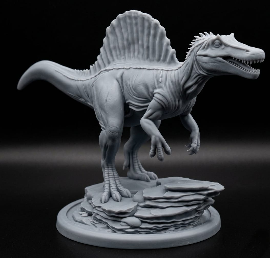 SPINOSAURUS AEGYPTIACUS Statue
