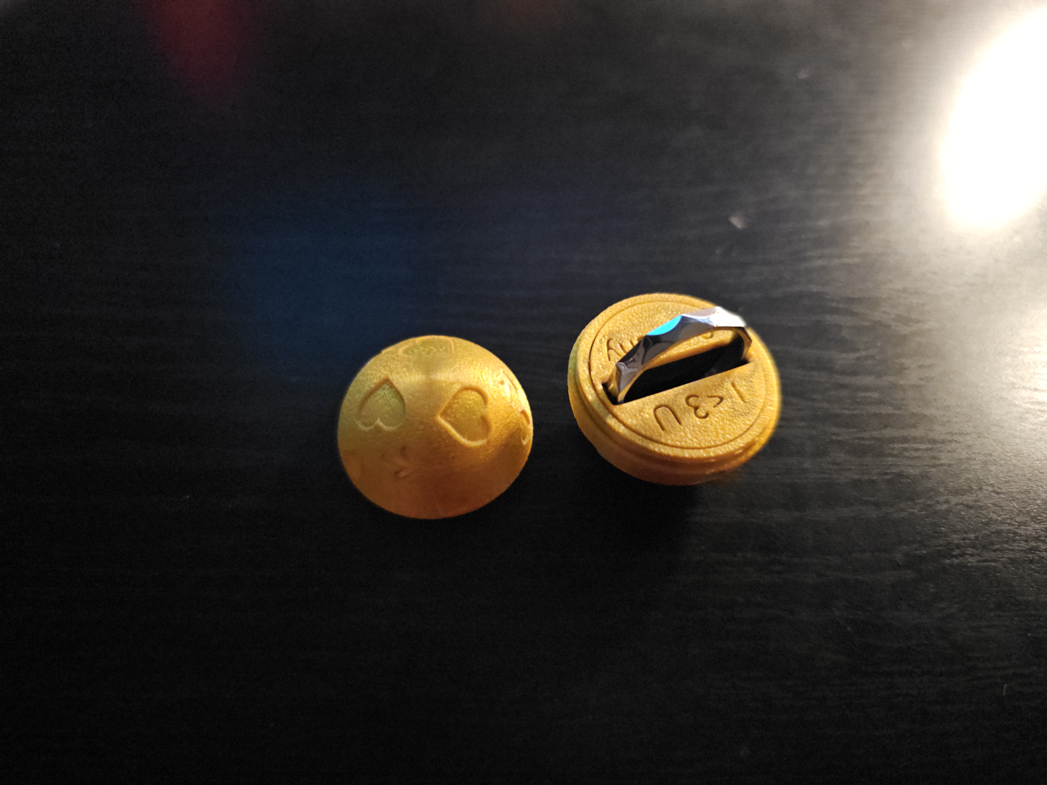 Hidden gift candy ball