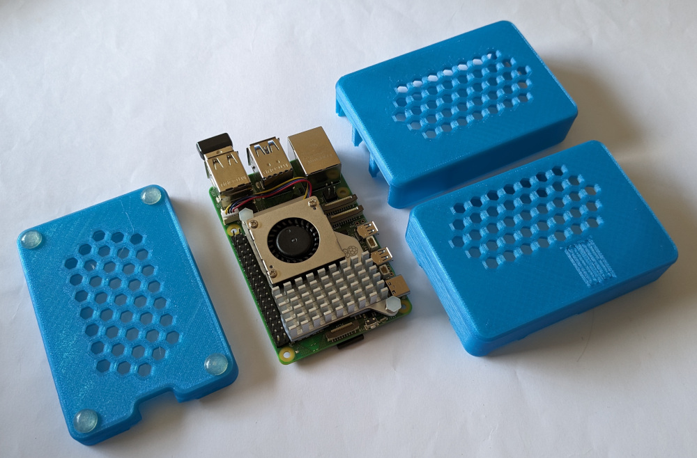 Raspberry Pi 5 Active Cooler Screwlesssnap Fit Case By Geoffbuk Download Free Stl Model 3524