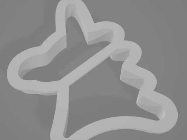 Unicorn cookie cutter