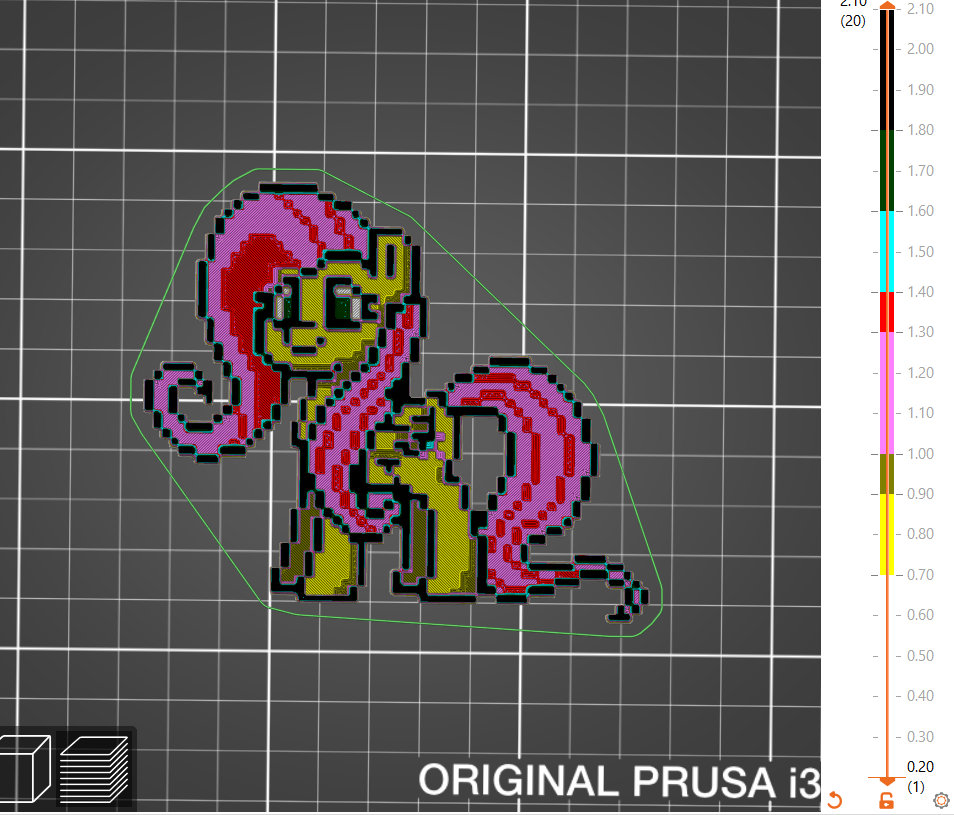 PonyTown My Little Pony Fluttershy 3D picture (no MMU)