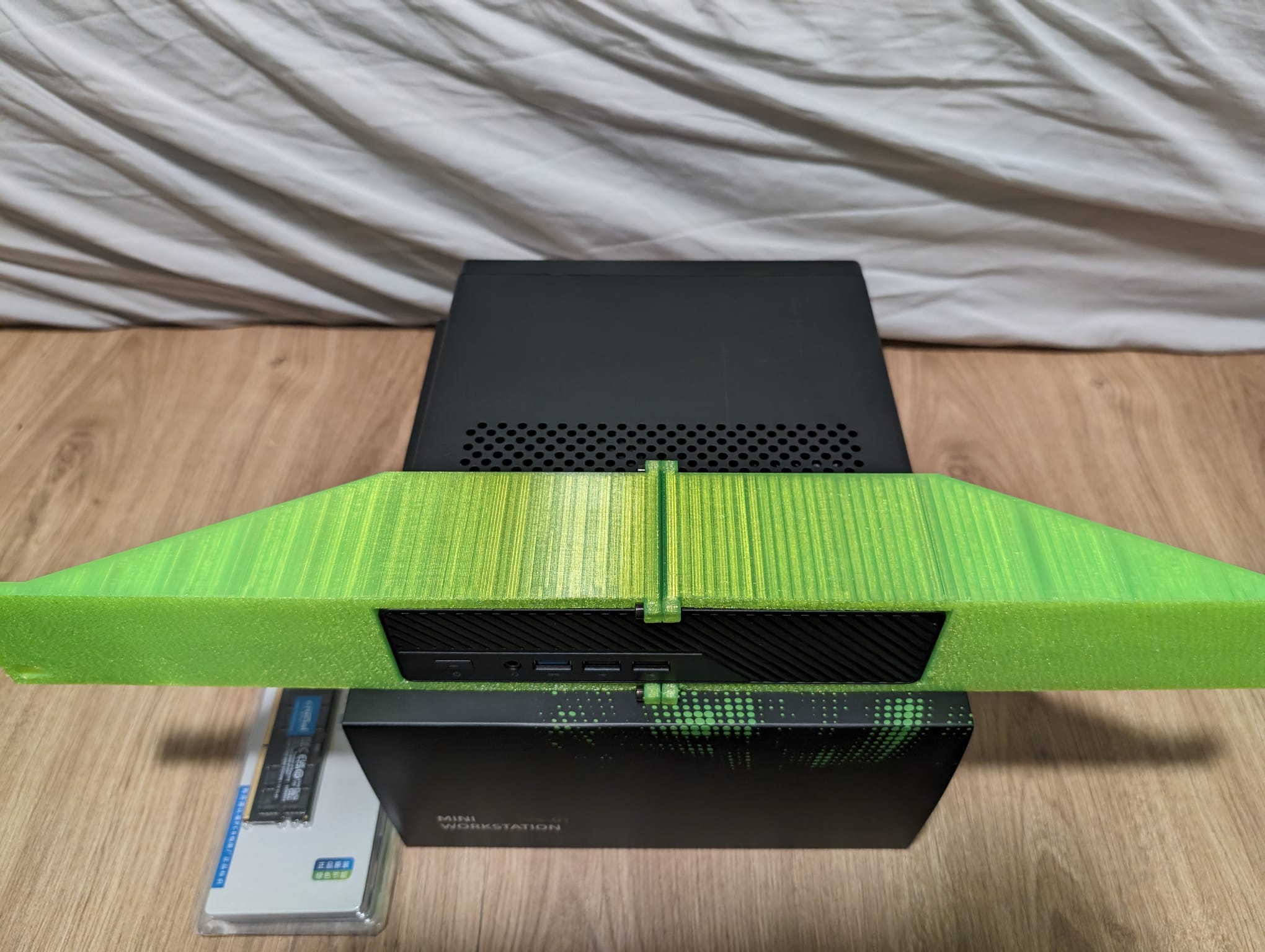 Rack Mount For Minisforum MS01 by Tan Wei Download free STL model