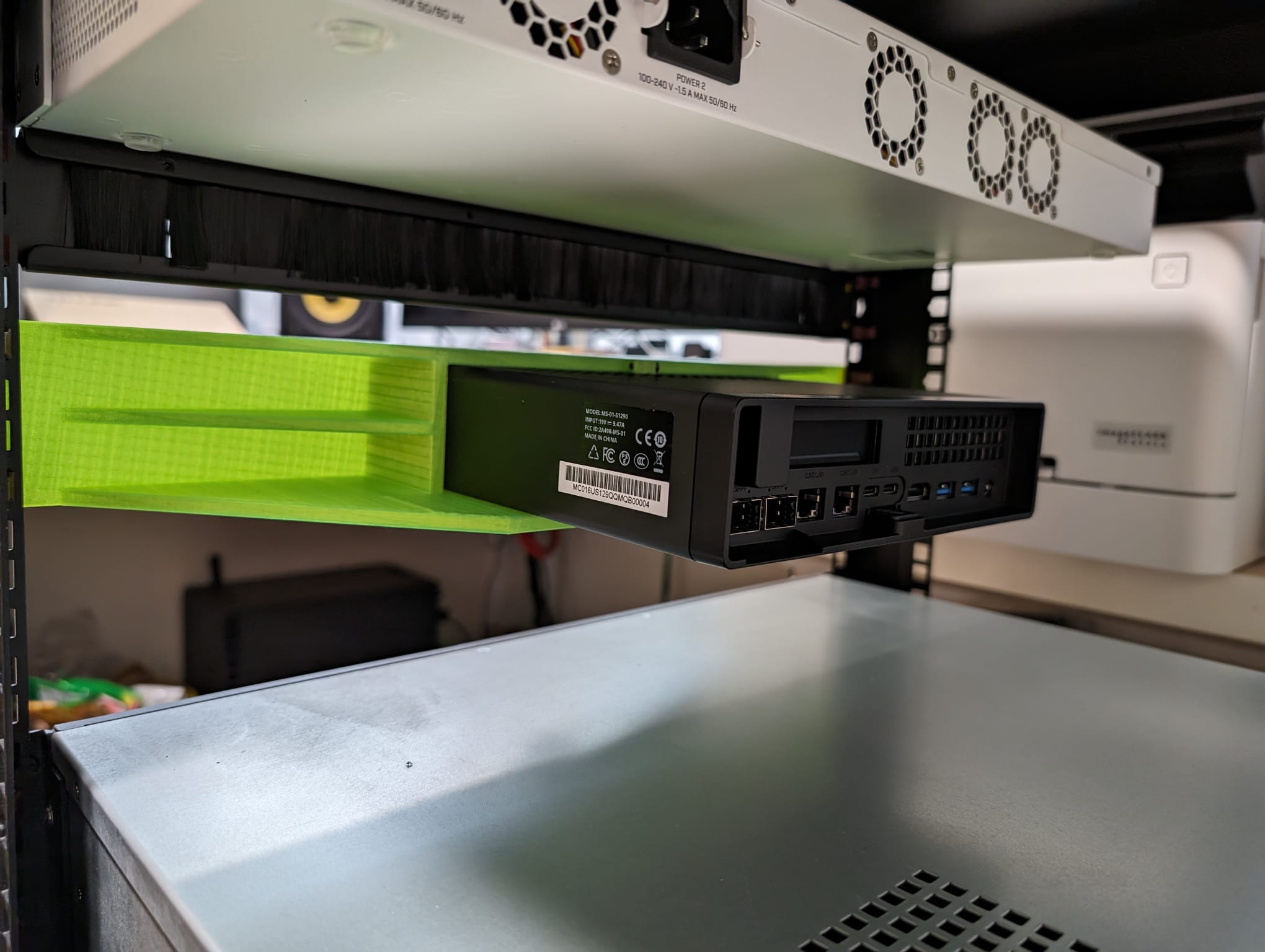 Rack Mount For Minisforum MS01 by Tan Wei Download free STL model