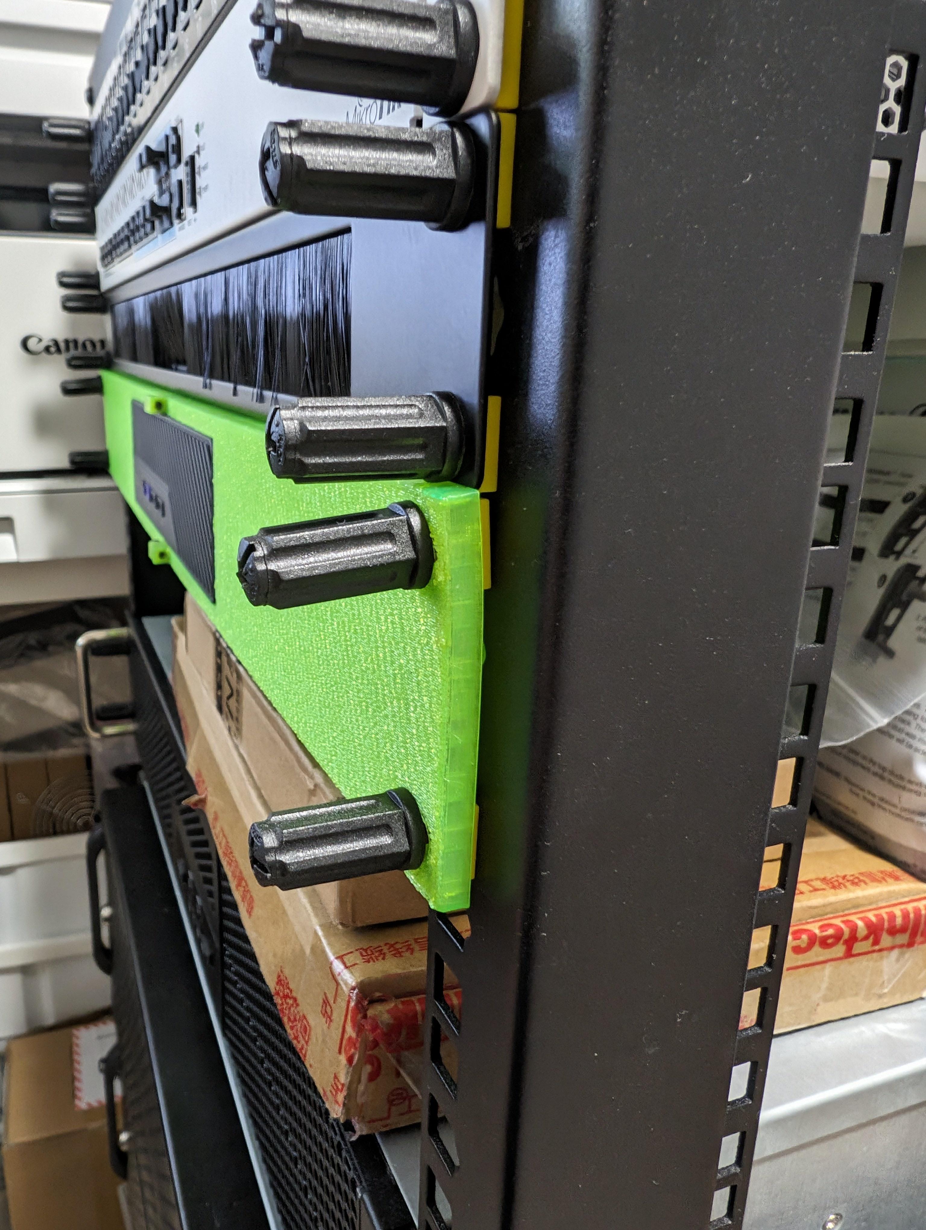 Rack Mount For Minisforum MS01 by Tan Wei Download free STL model