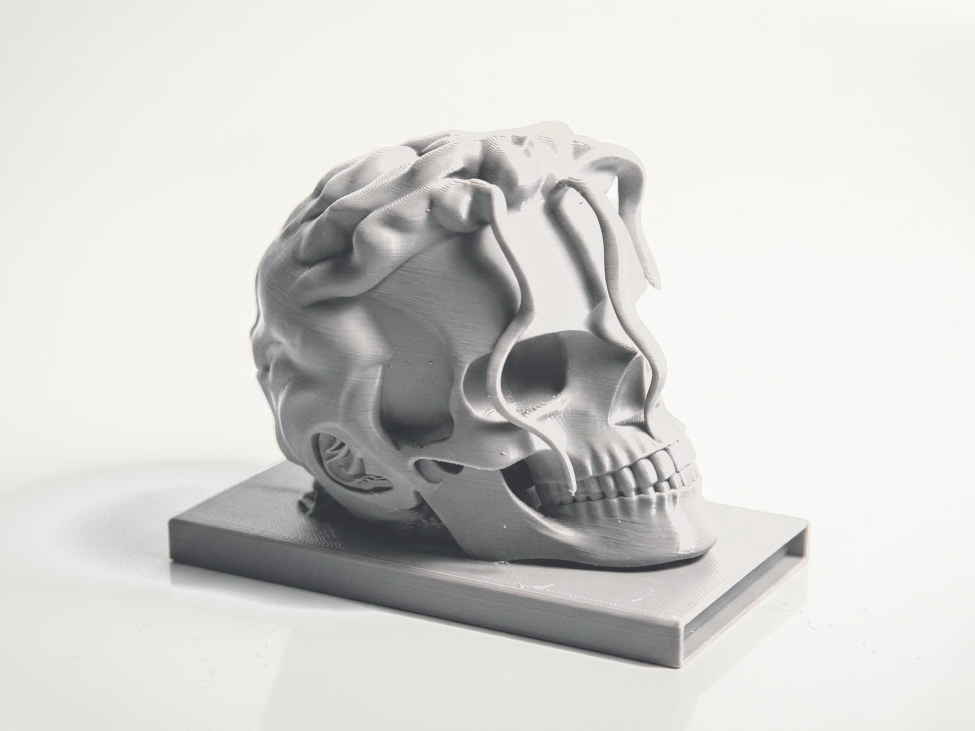 MJ Skull Gothic Sculpture 3D Printable