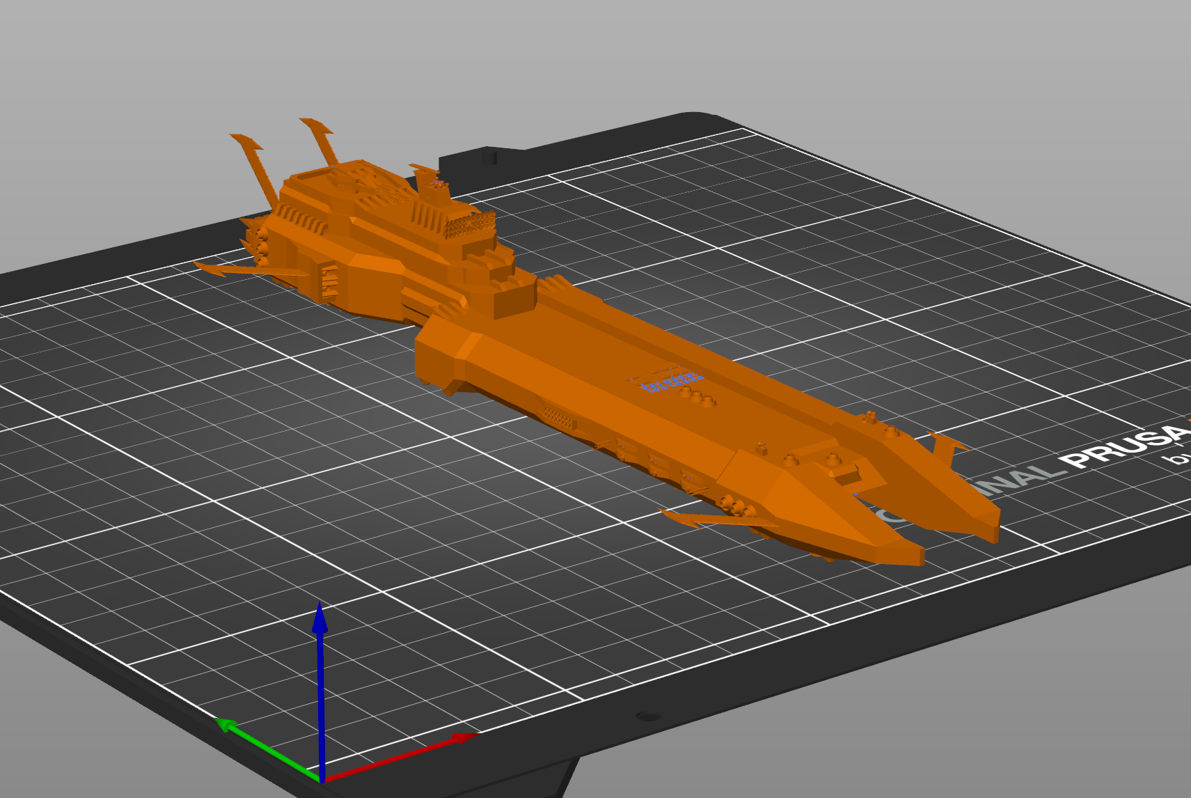 futuristic space ship