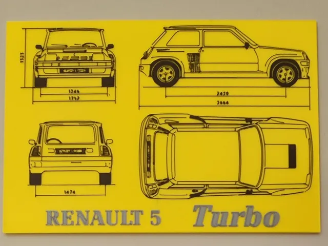 Blueprint Renault 5 Turbo