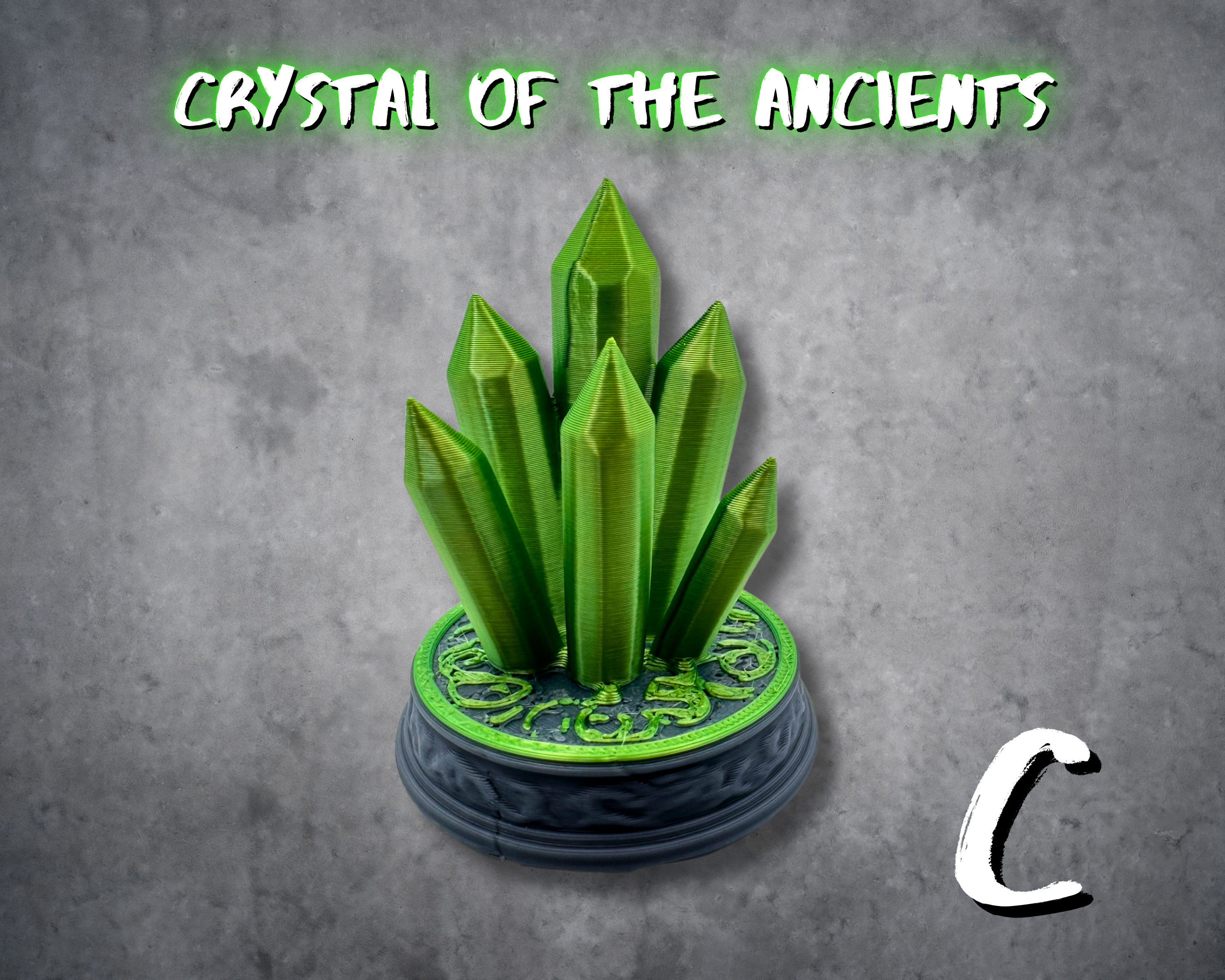 Miniatura 4 do modelo 3D Magic Crystal Terrain Set