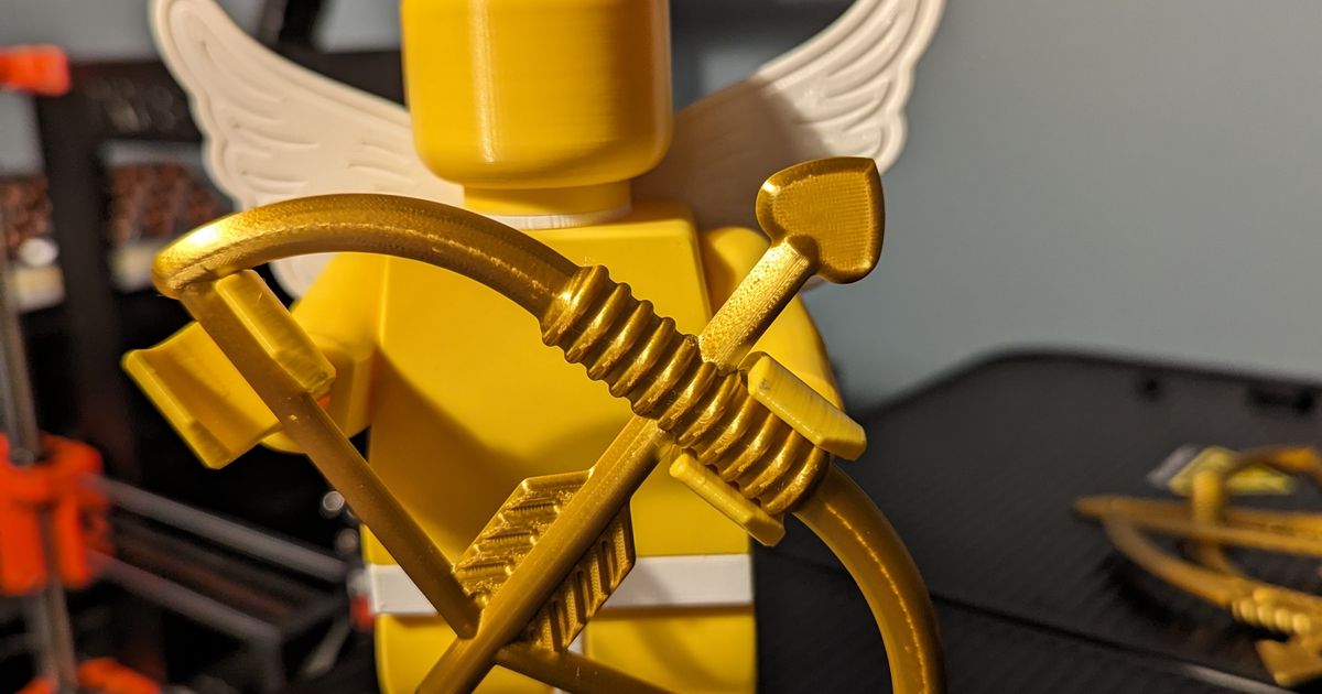 Cupid accessories for moveable figure by Cal'sTechConcepts Download