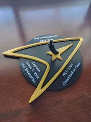 uss enterprise star trek 3d print