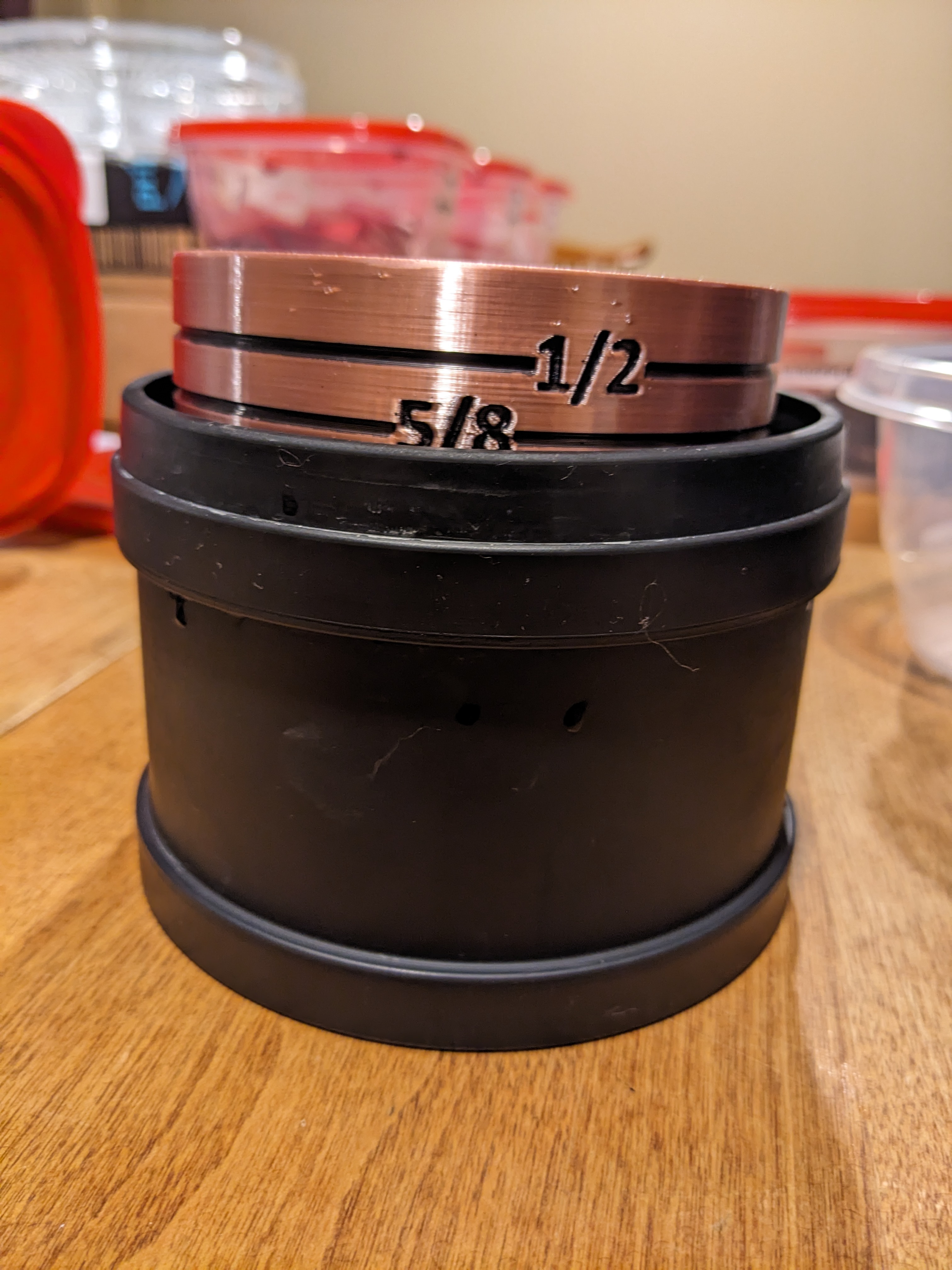Rock Tumbler Fill Level Gauge by Travis | Download free STL model ...
