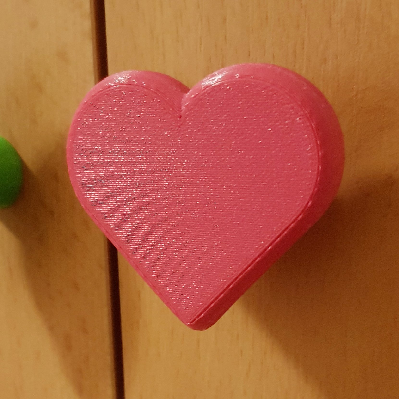 Heart cabinet/closet door knob