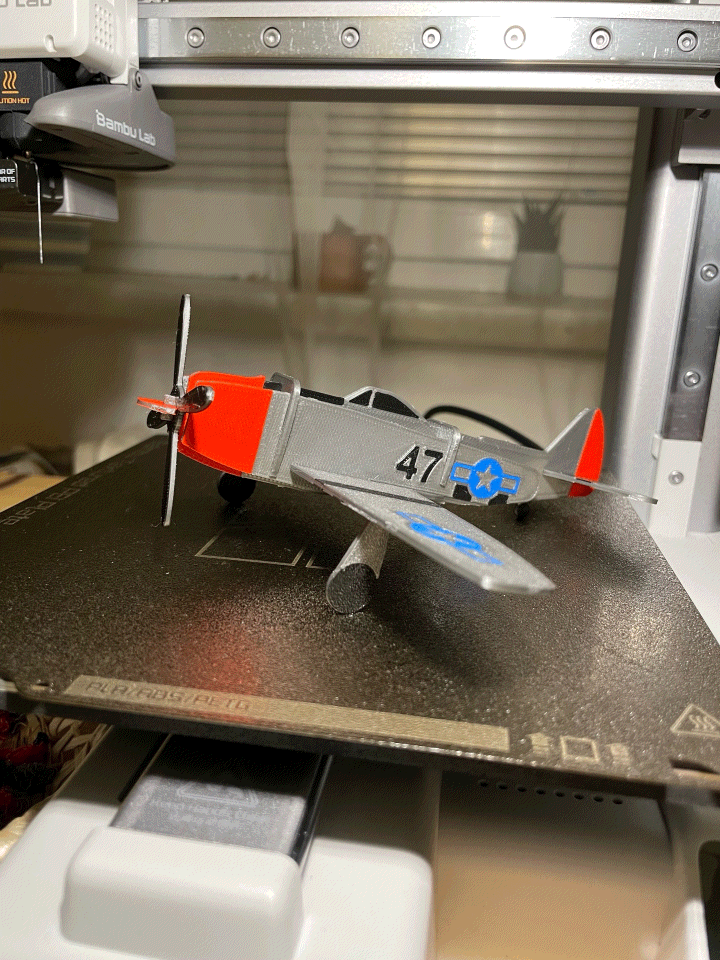 P-47 Thunderbolt Kit Card