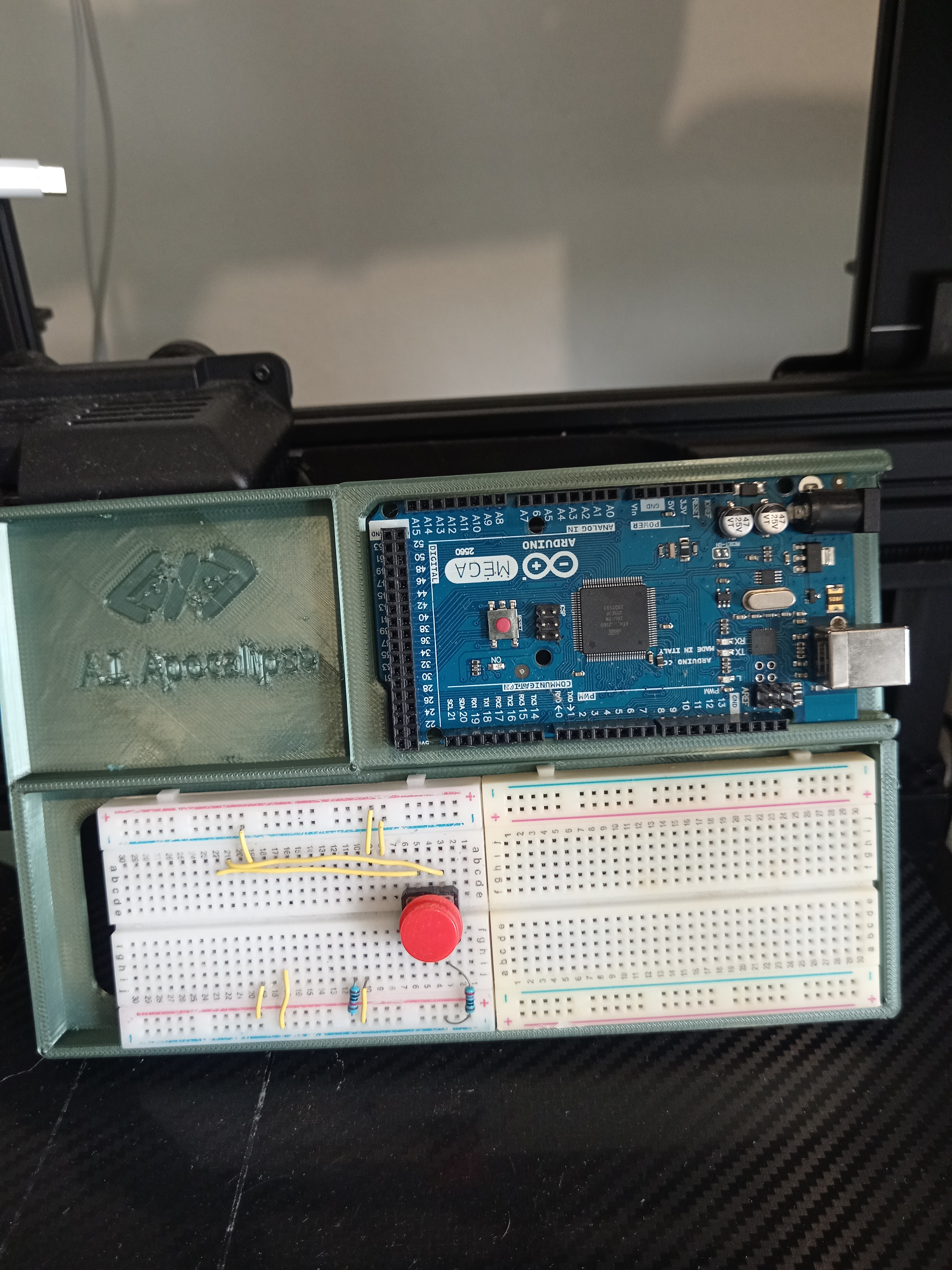 Arduino Mega Tray (Inventr.io AI Apocalypse)