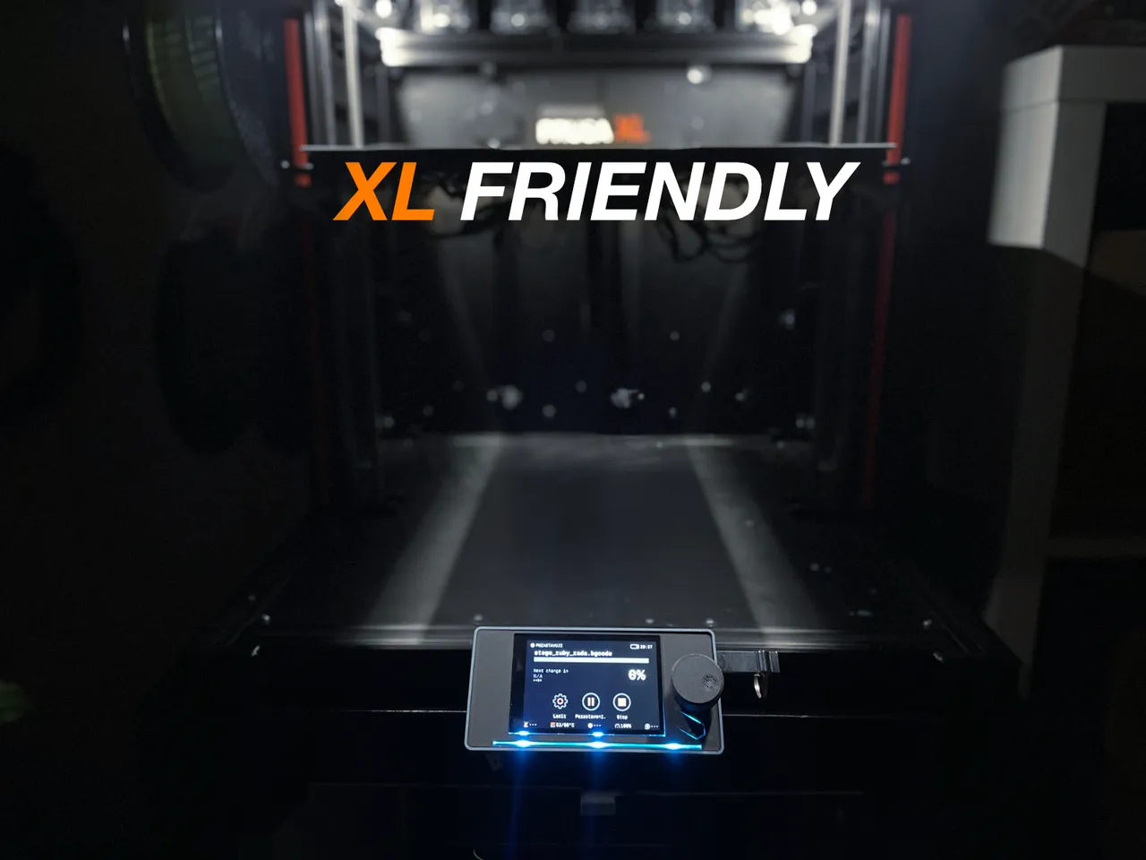 NEW LCD cover for Prusa XL, MK4, MK3.9, MK3.5 best for touch by