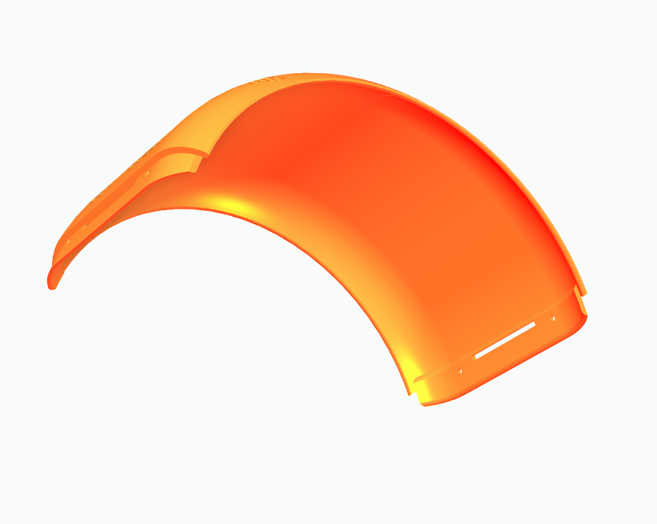 HYPERFORMA_Floatwheel ADV-ADVPro Split Slim Top Fender (5°-12mm preload) — miniatura 6