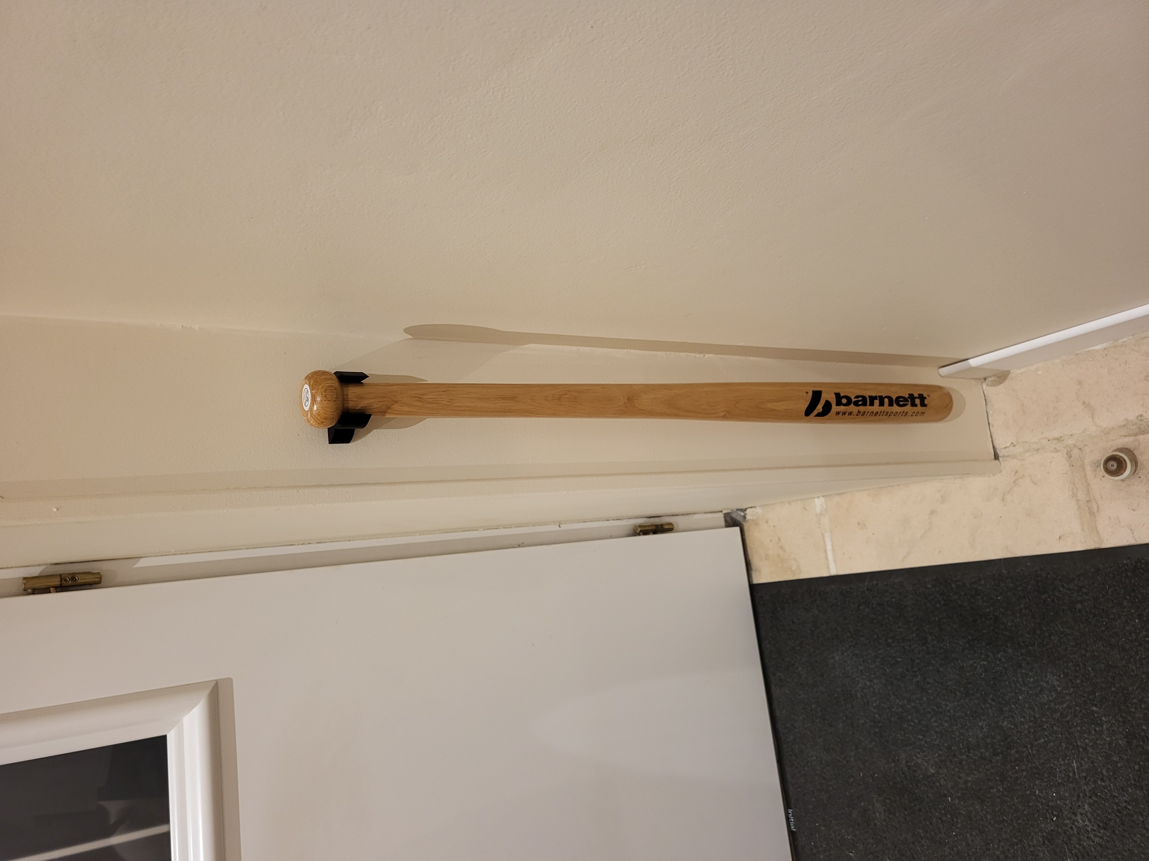 Baseball Bat wall mount by Aerobull | Download free STL model ...