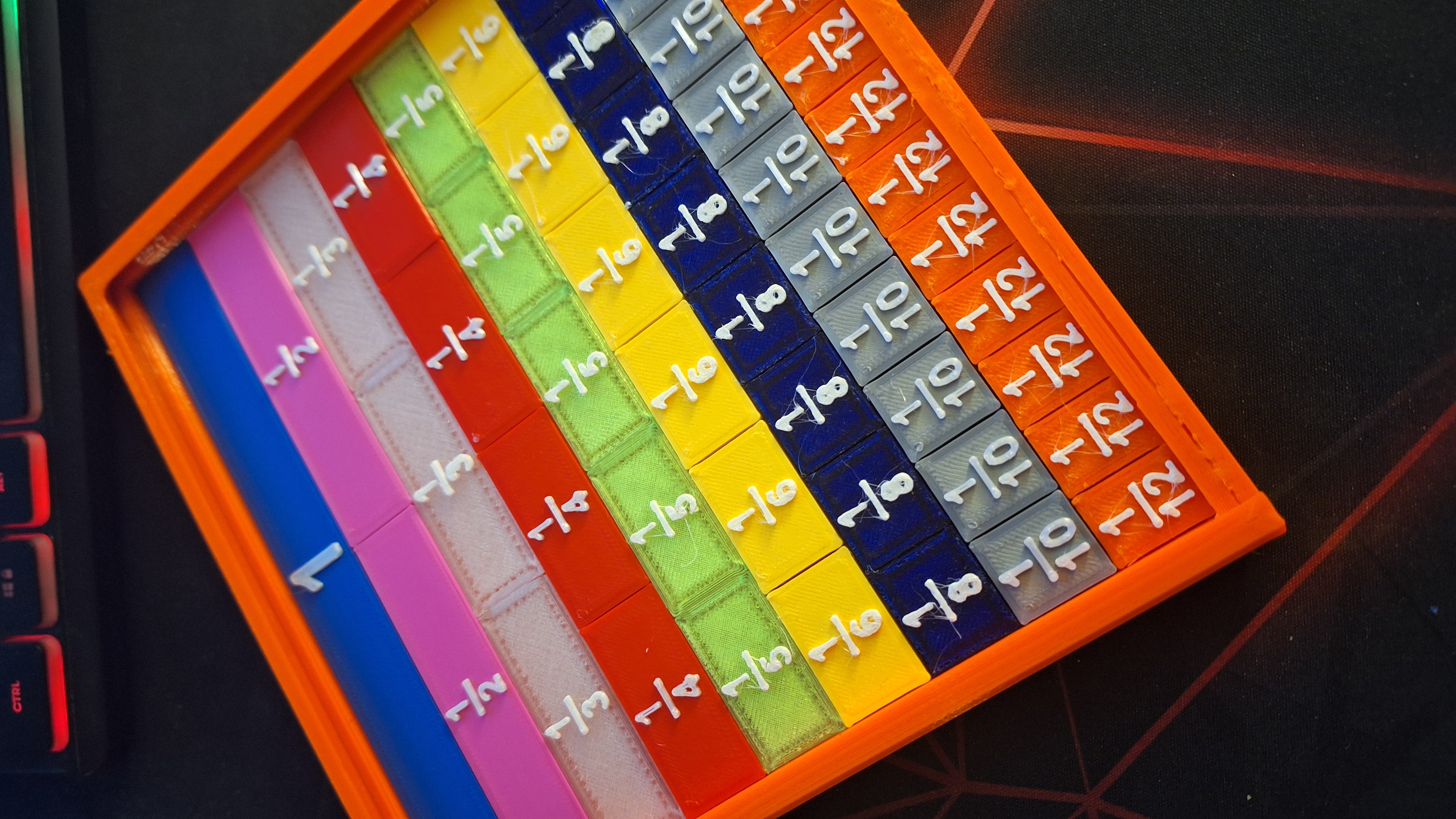 Mathematical fractions