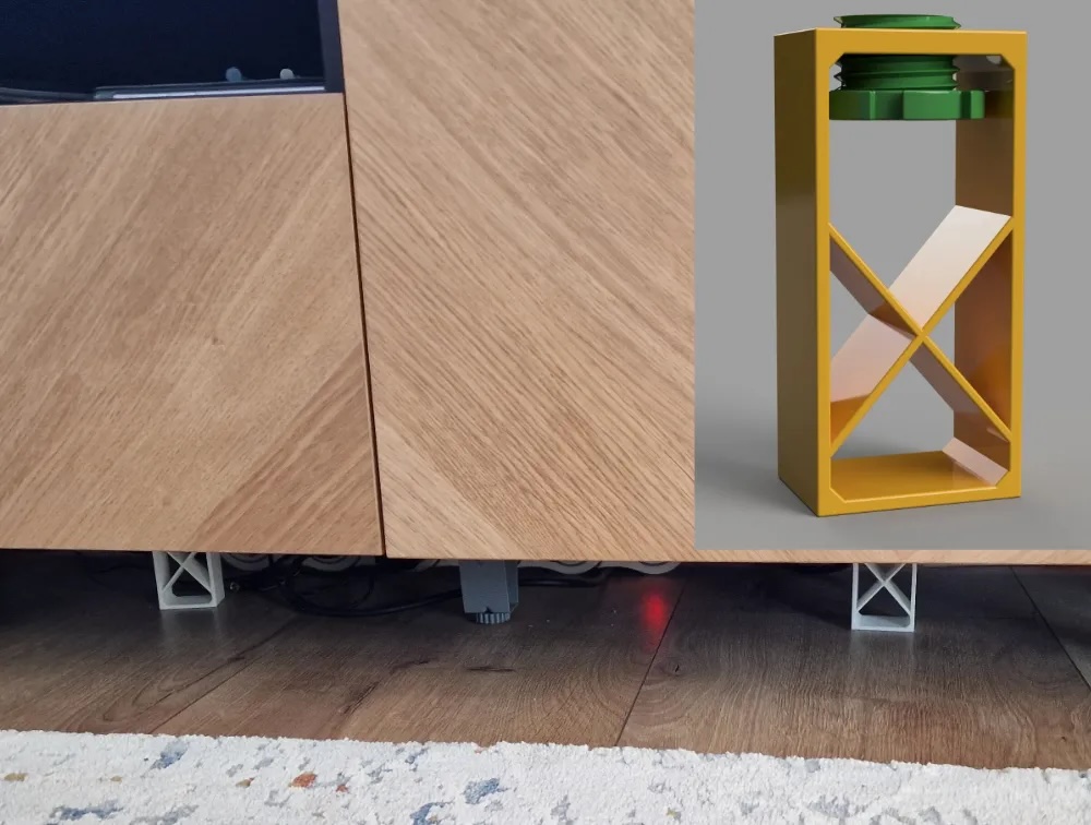 Ikea Besta Leg / Vacuum Stopper