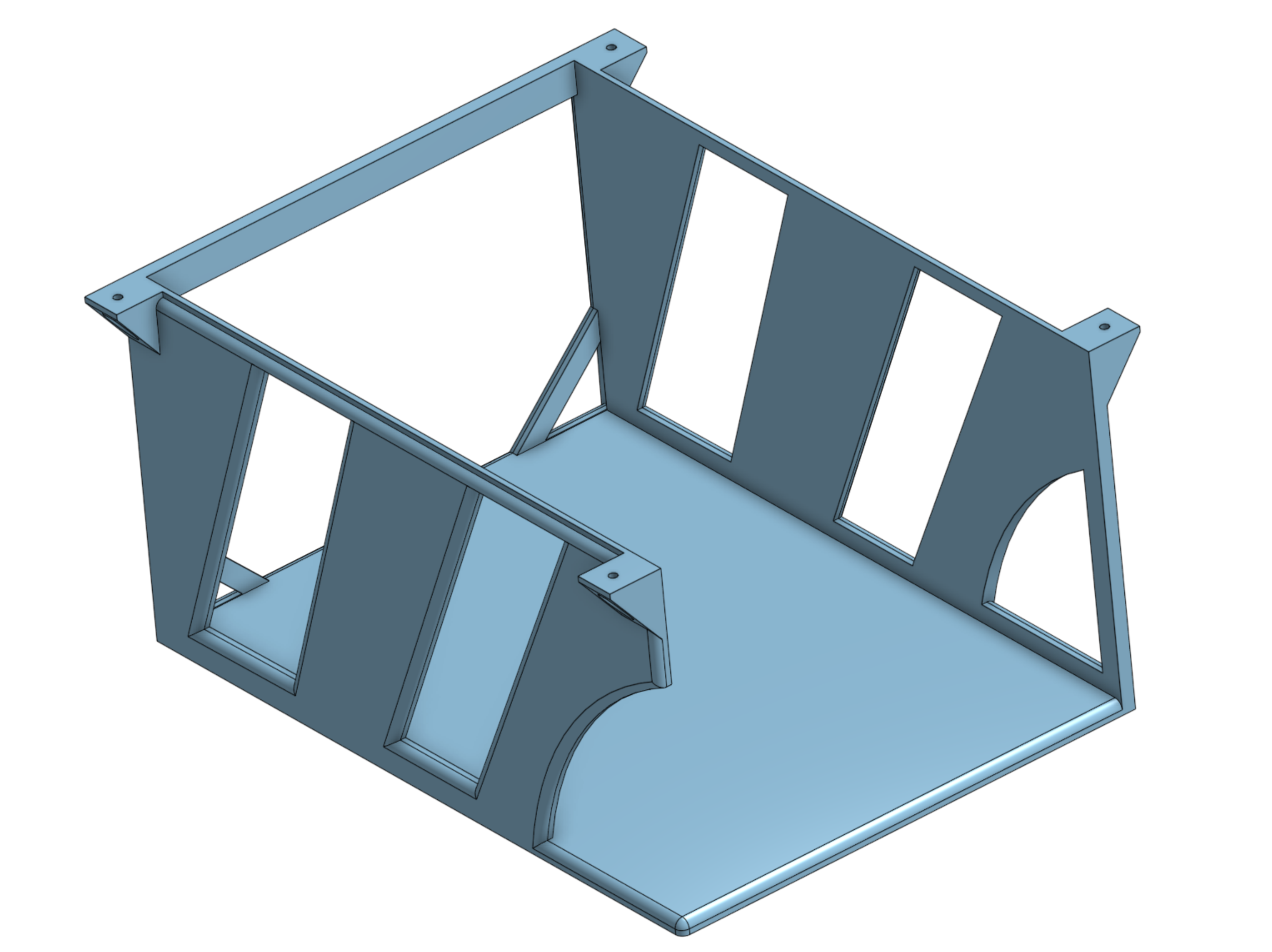 Ergonomic Under Desk Mouse Platform Shelf by Goomba1891 Download free