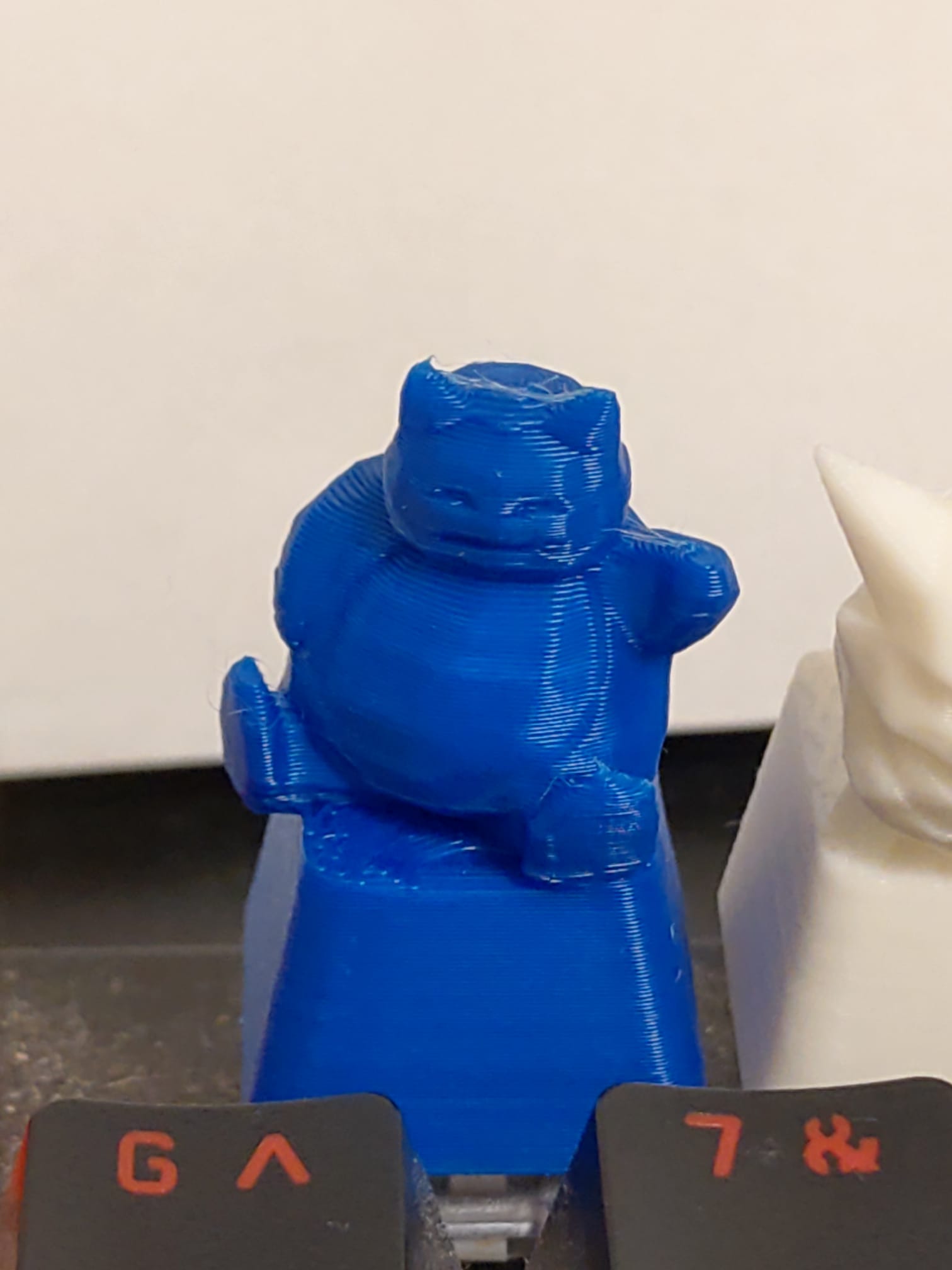 Low Poly Snorlax Key Caps