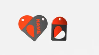 keychain -Valentine's Day