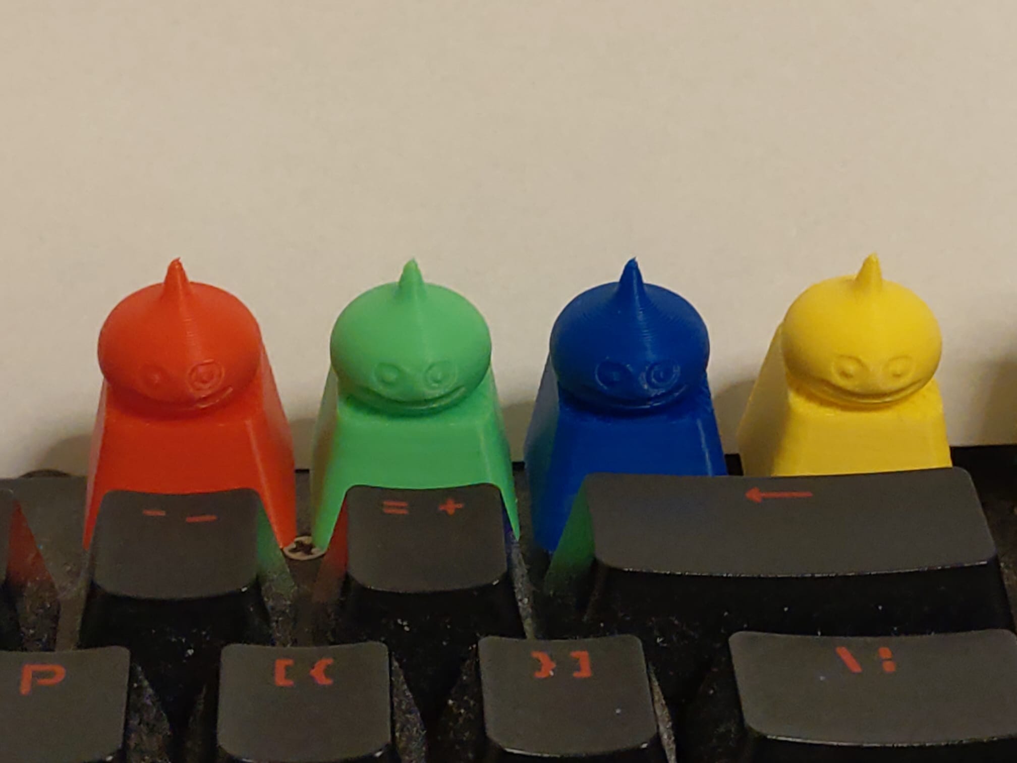 Dragon Quest Slime Key Caps by pika28samson Download free STL model