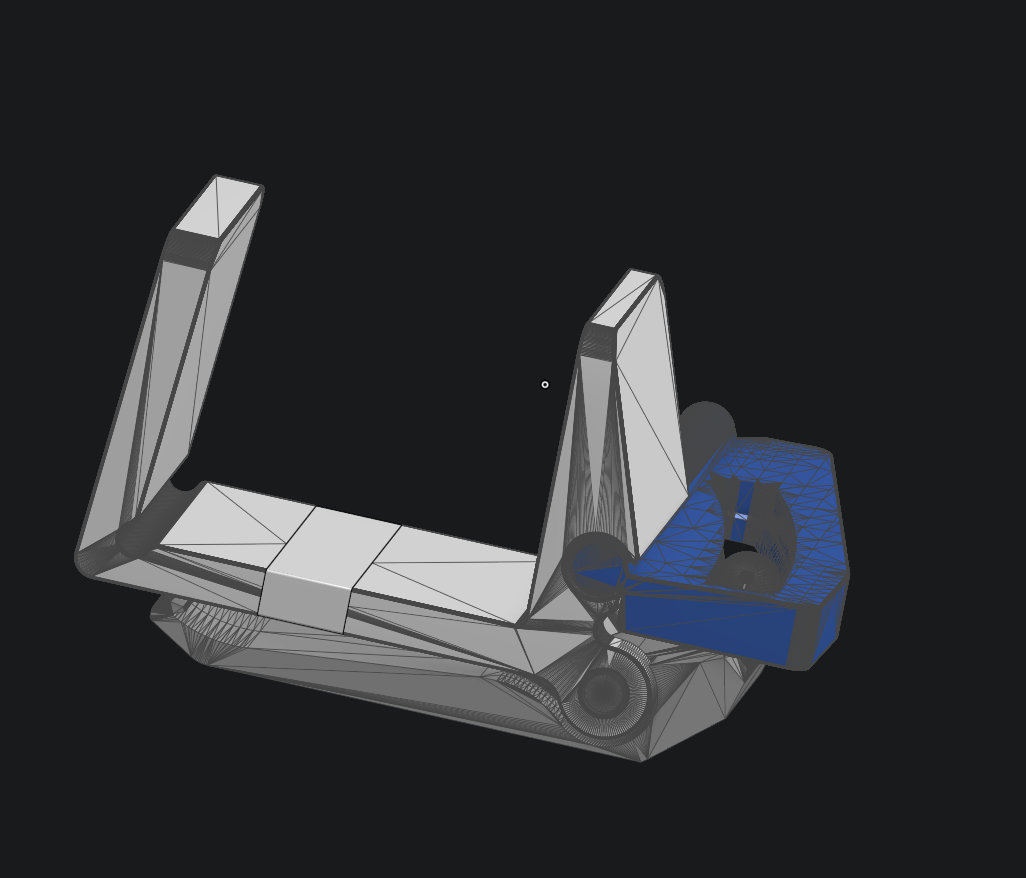 Print in place doorstop 3D model thumbnail