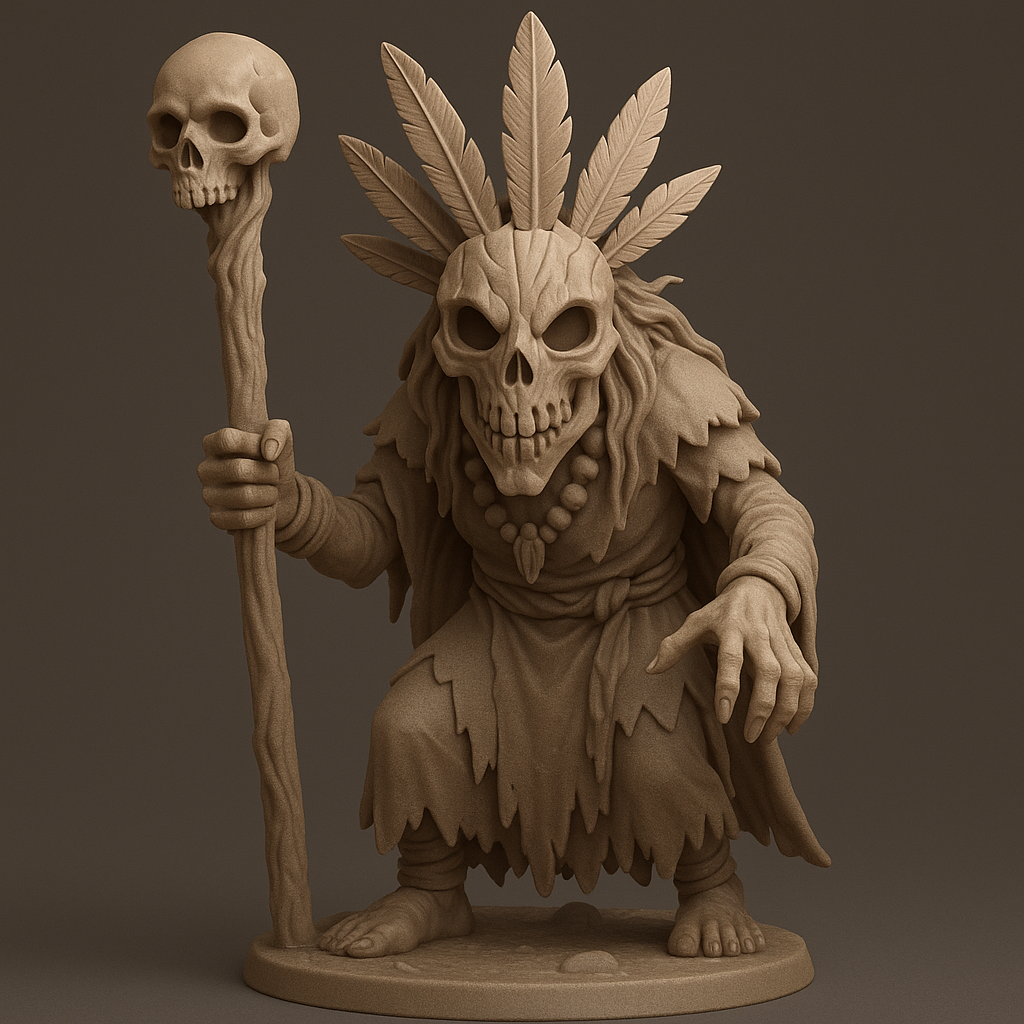 Bone-Masked Witch Doctor