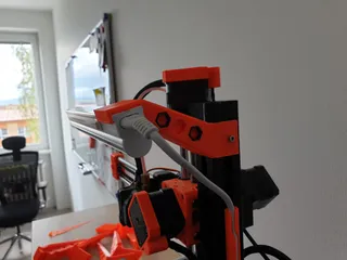 Prusa MINI LED holder with two mounting points