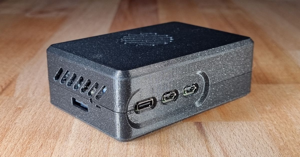 Raspberry pi 5 pimoroni nvme base case by luc4r4t0r download free