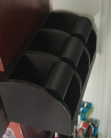 Miniatura 4 do modelo 3D 3-Spool: Wire spool holder