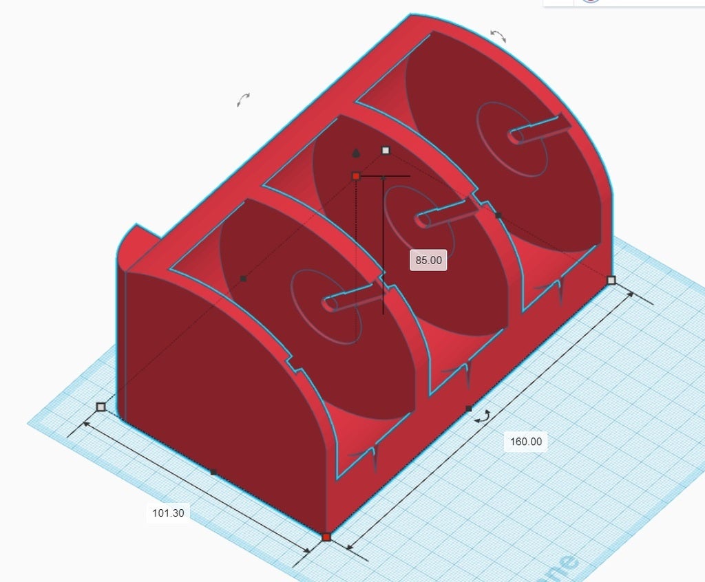 Miniatura 7 do modelo 3D 3-Spool: Wire spool holder