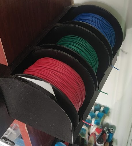 Miniatura 11 do modelo 3D 3-Spool: Wire spool holder