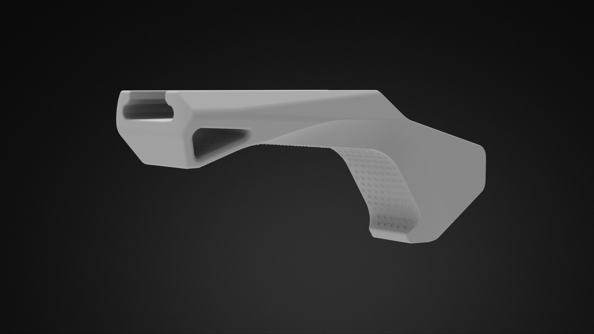 AR/M4 Angled Grip by Polymera | Download free STL model | Printables.com