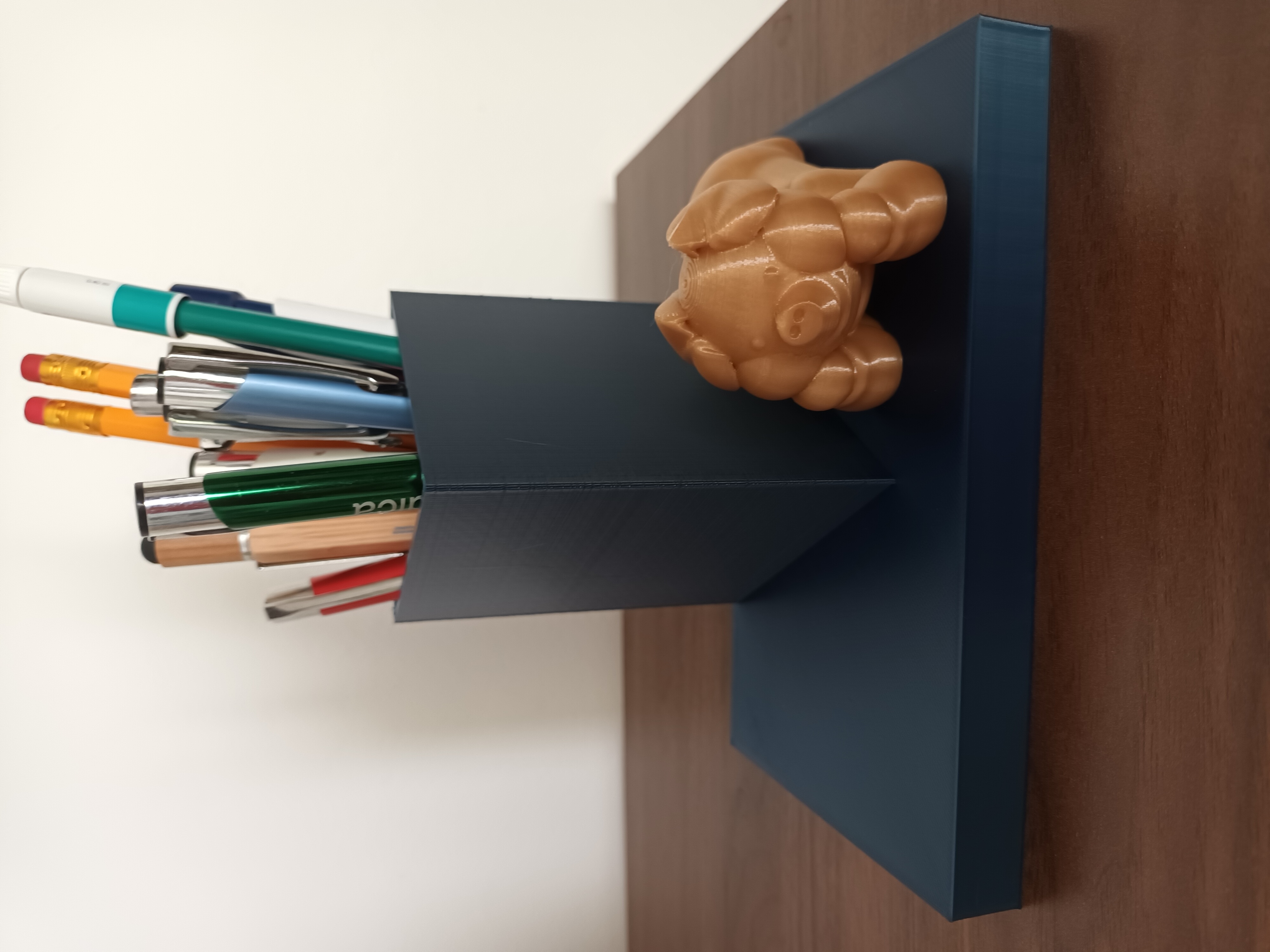 Pig pencil holder / organizer / box by Antoag Download free STL model