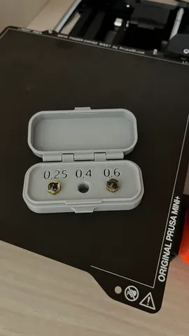 Box nozzles 3pcs 0,25 0,4 0,6mm krabička na trysky