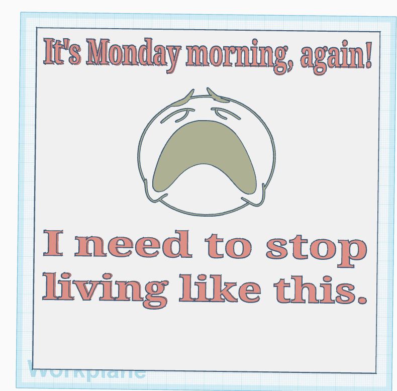 Stop Living Like This Sign