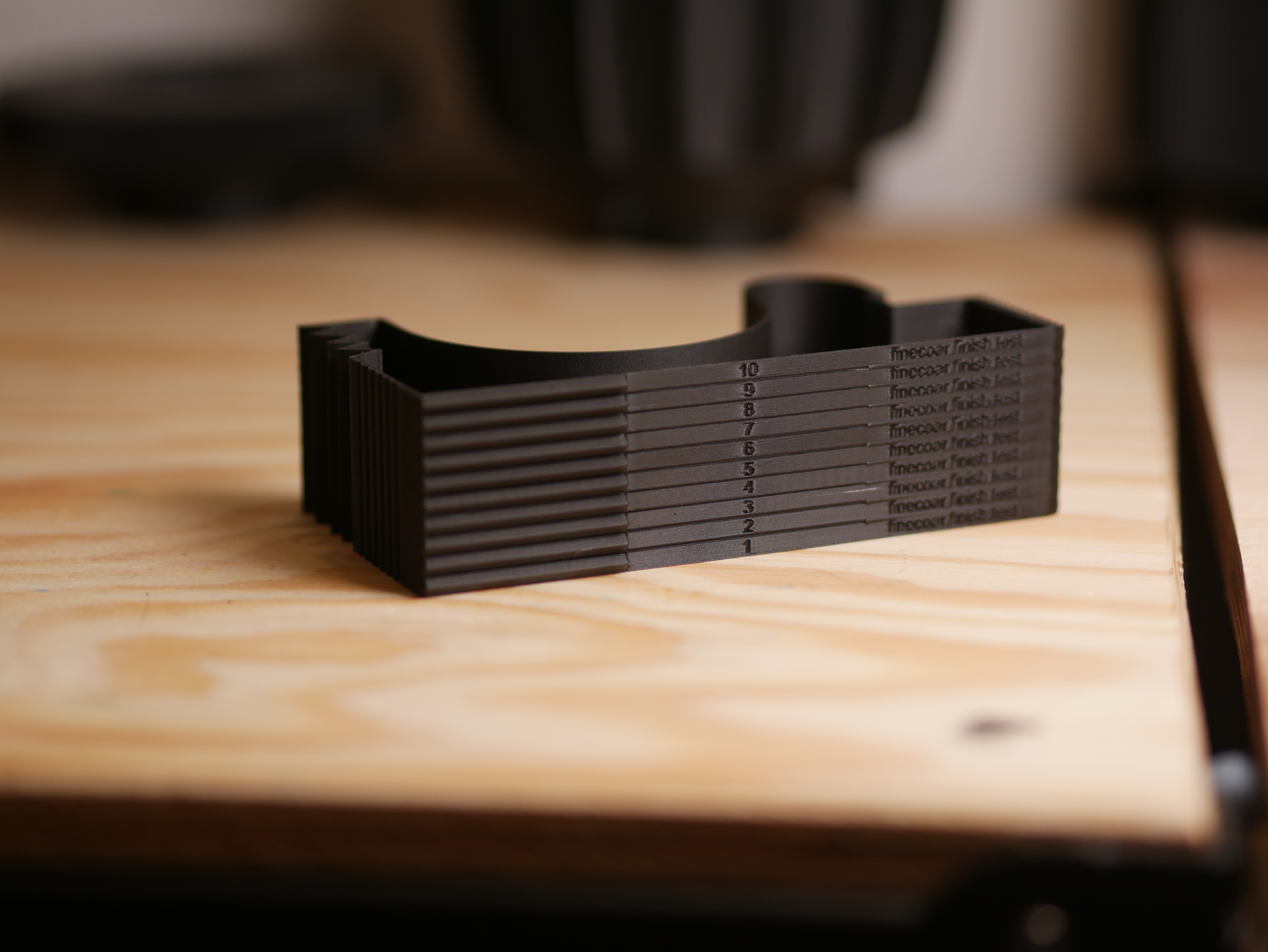 Miniatura 3 do modelo 3D Surface Finish Speed Test