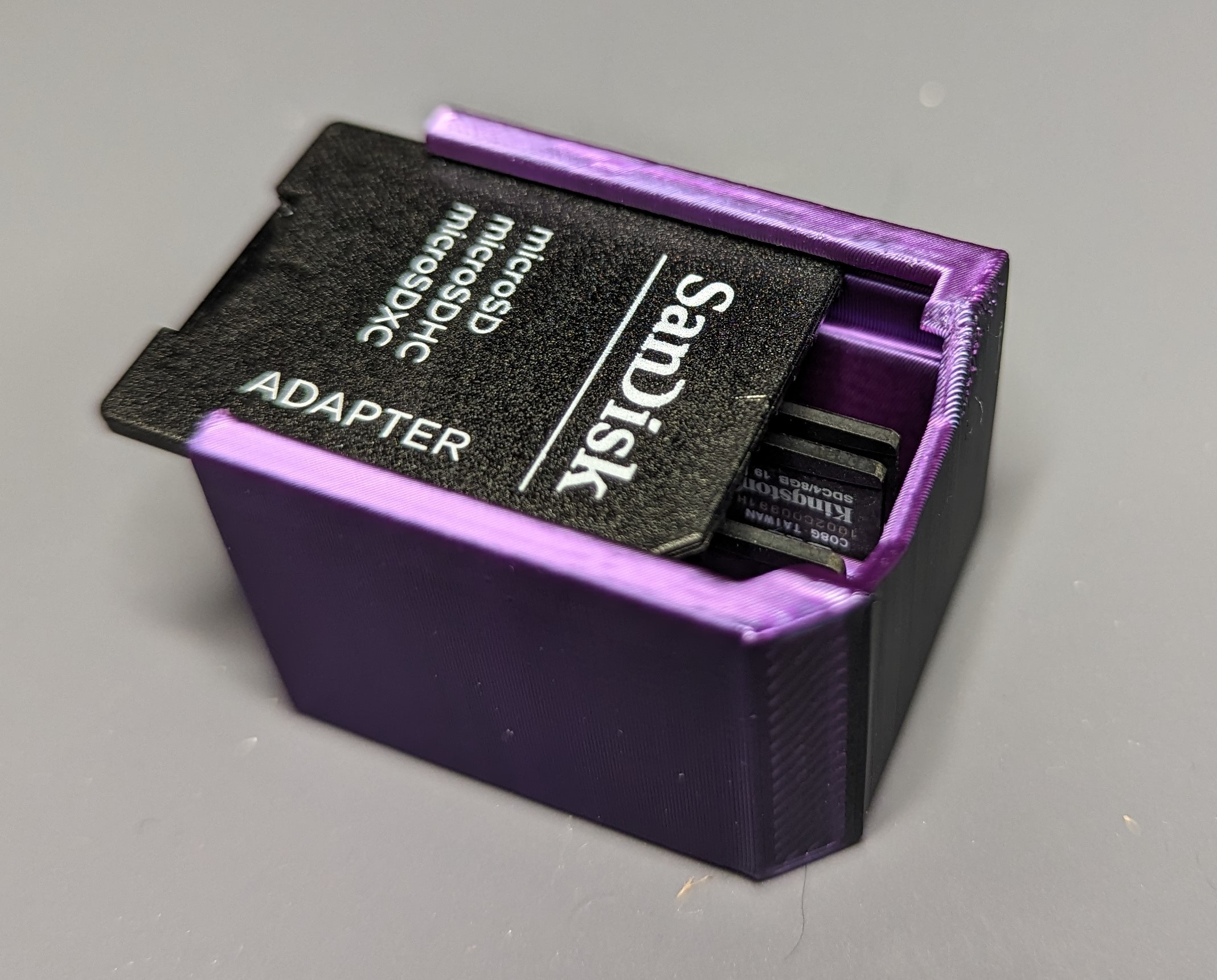SD Card Holder with Notch