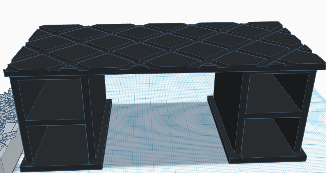 simple modern desk