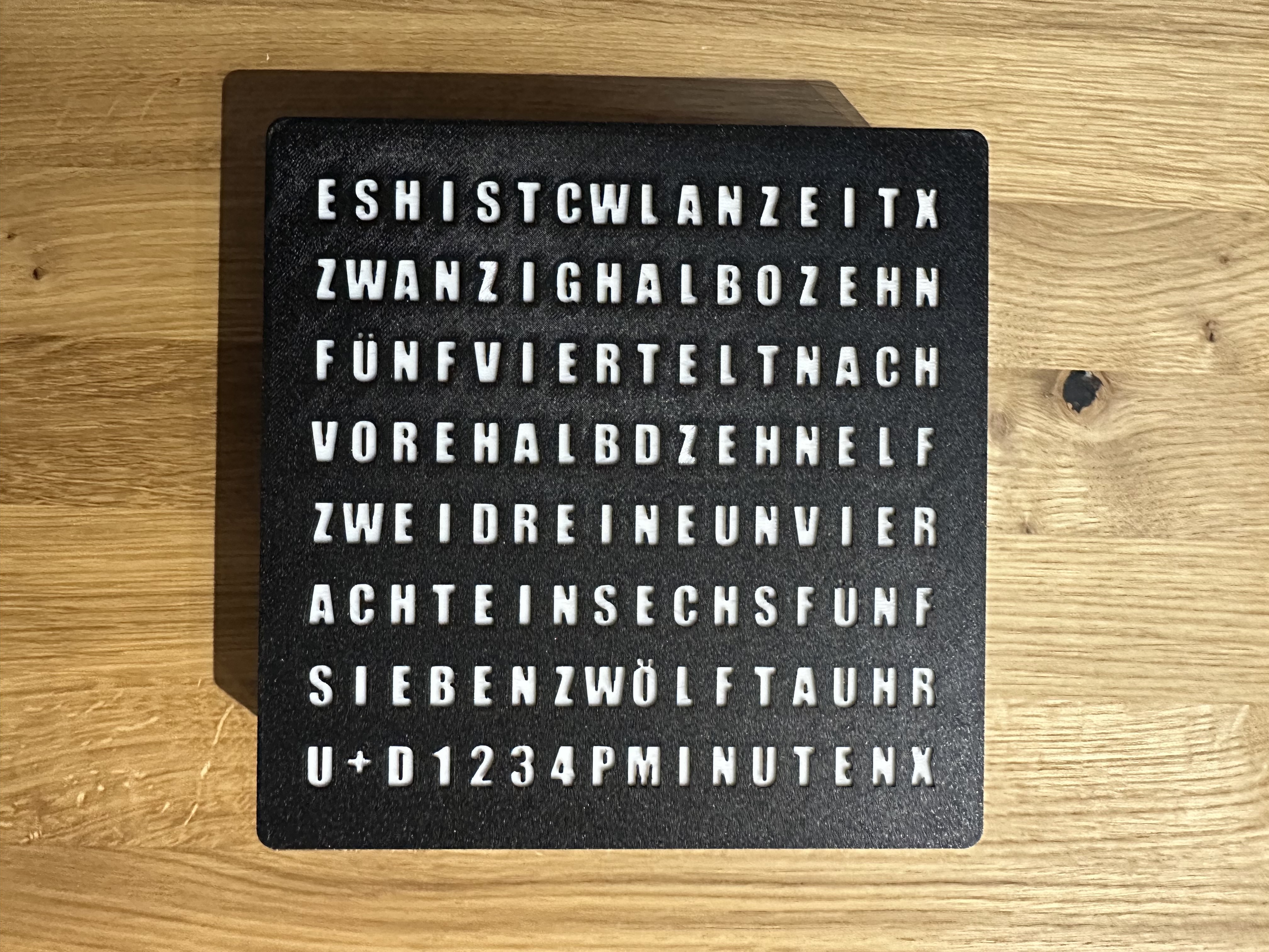 WordClock 16x8 - 2024 — miniatura 14