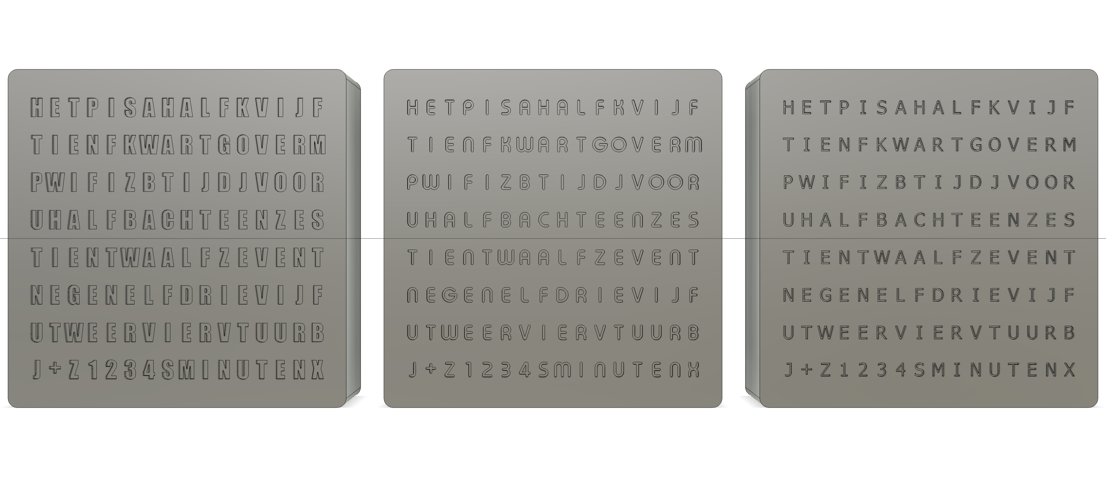 WordClock 16x8 - 2024 — miniatura 19
