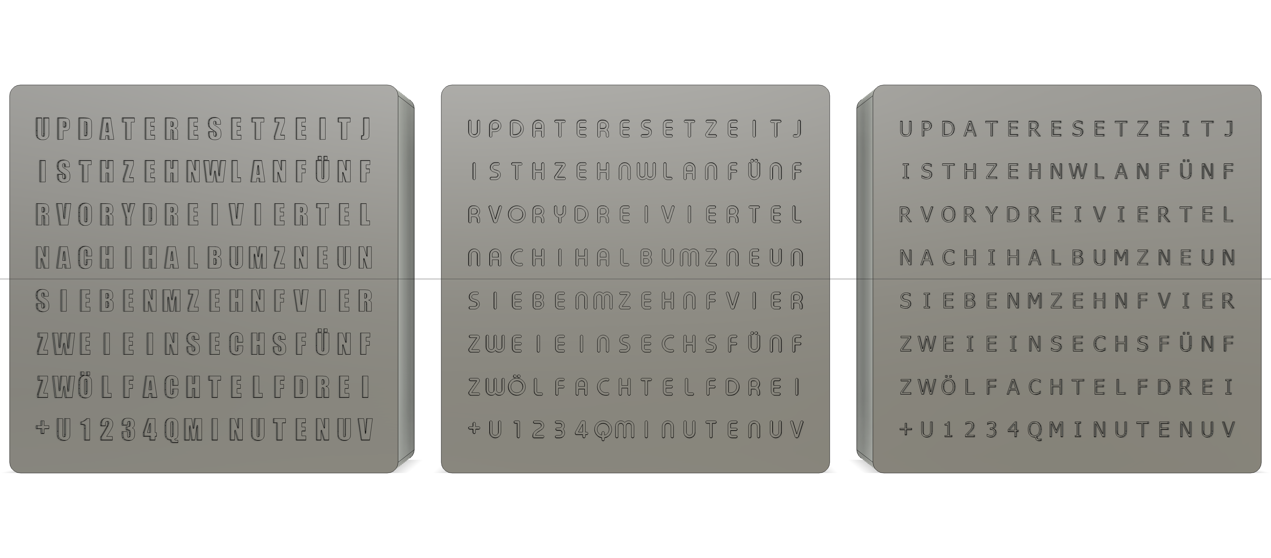 WordClock 16x8 - 2024 — miniatura 25