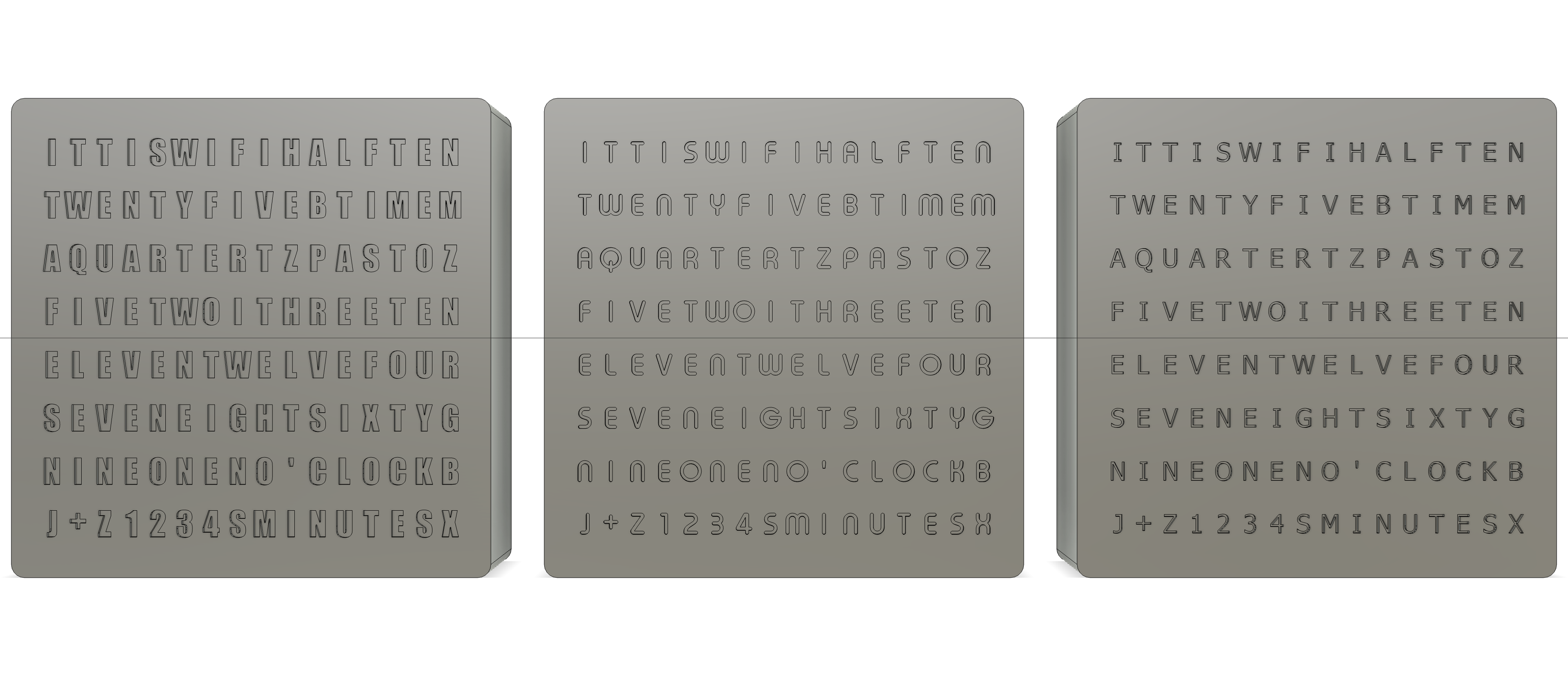 WordClock 16x8 - 2024 — miniatura 26