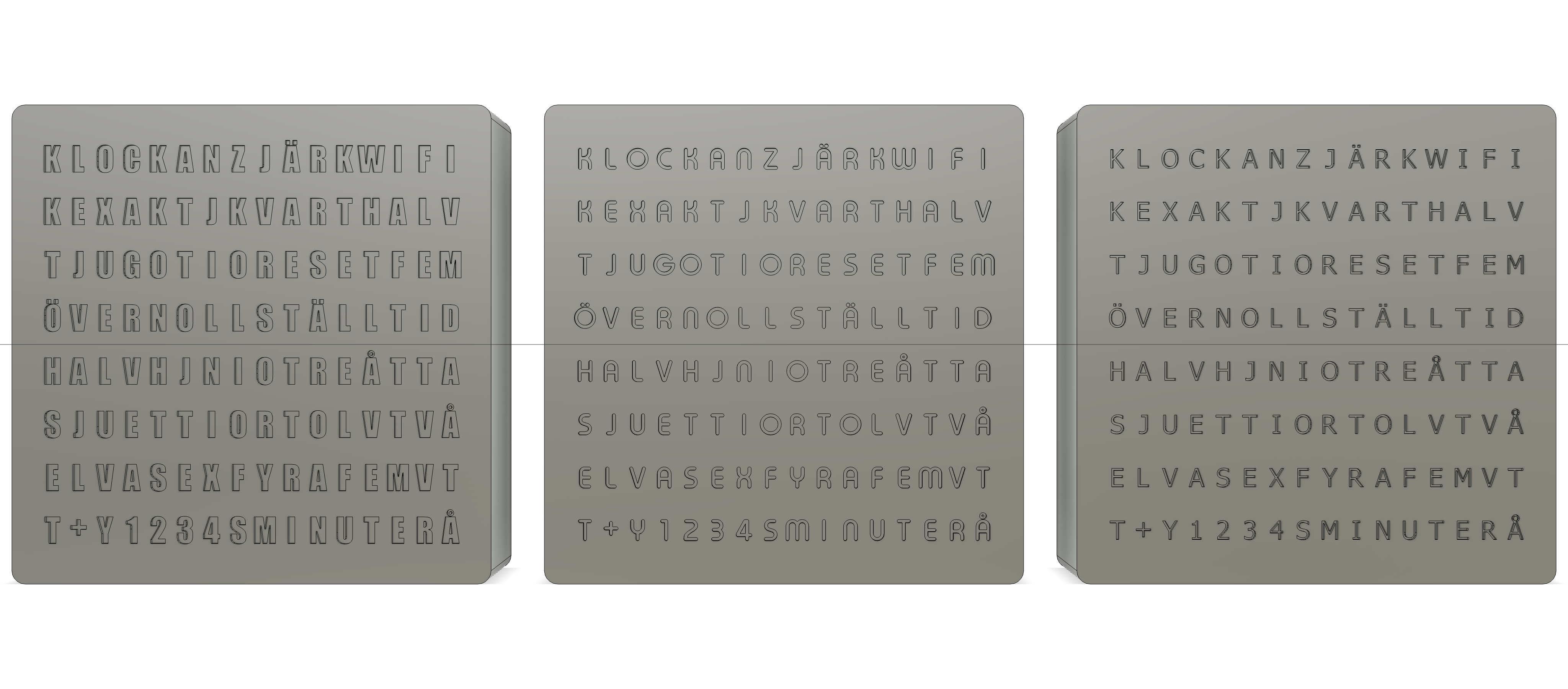 WordClock 16x8 - 2024 — miniatura 23
